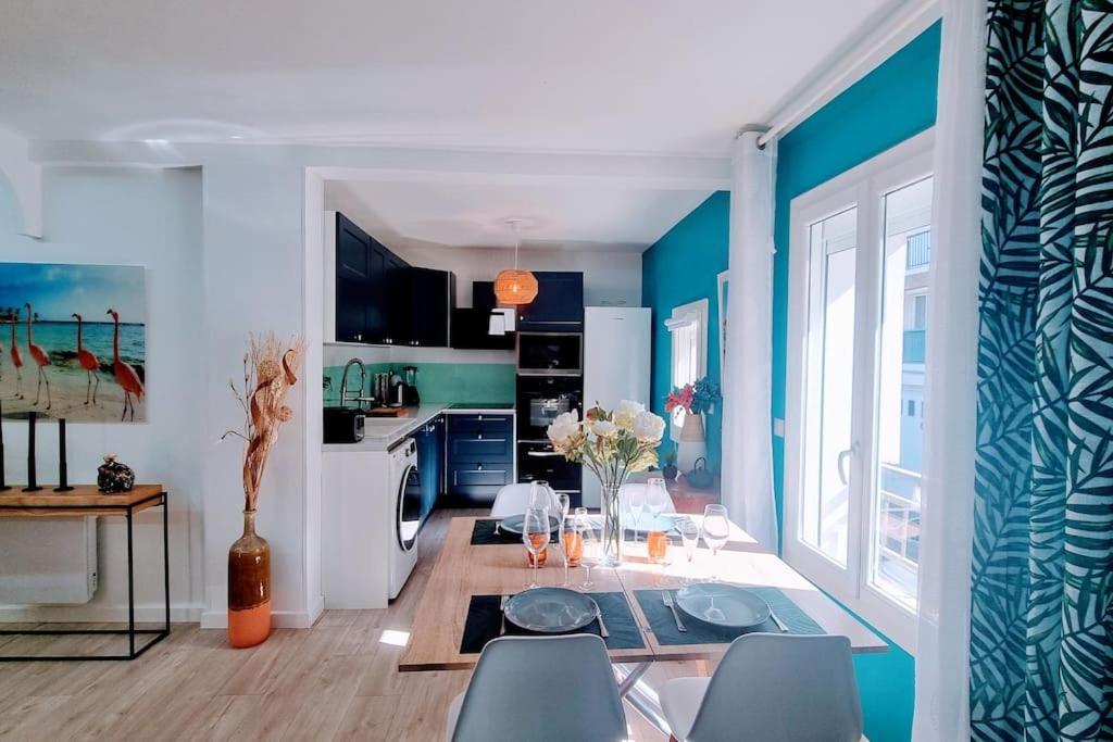 Apartament Le Clavel Superbe Deco, Centre Historique, Climatise, Parking A Proximite Sète Zewnętrze zdjęcie