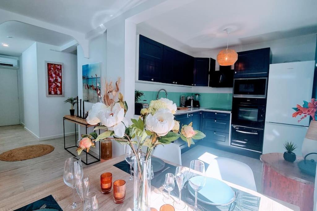 Apartament Le Clavel Superbe Deco, Centre Historique, Climatise, Parking A Proximite Sète Zewnętrze zdjęcie